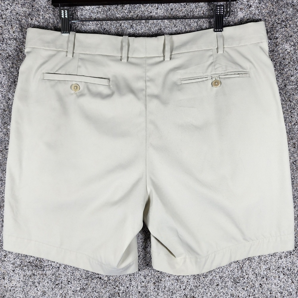 RLX Ralph Lauren Golf Shorts Mens 36 Tailored Fit Performance Beige Excellent - Picture 9 of 16